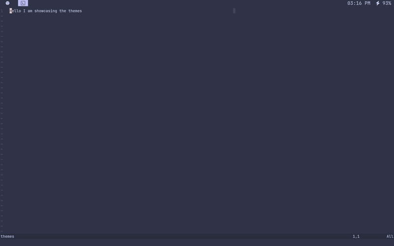 Monos Themes Preview